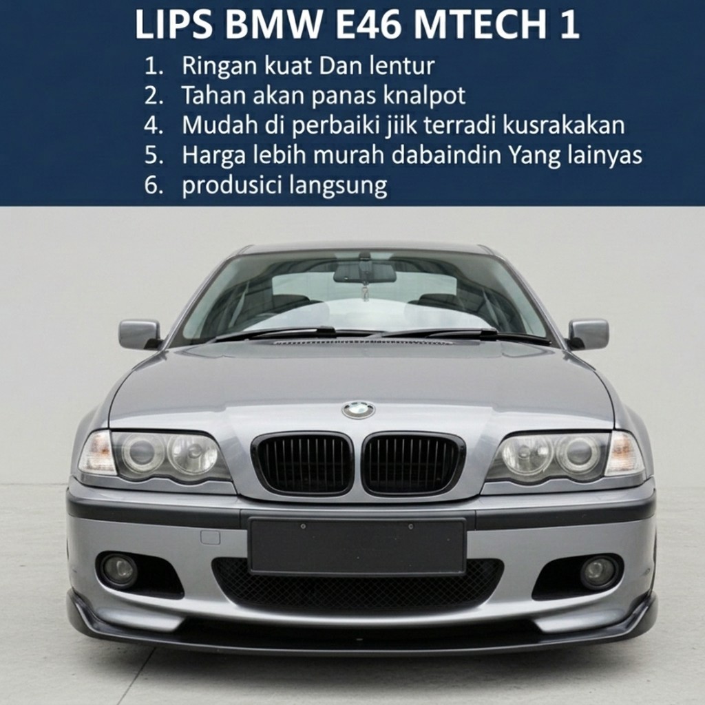front lips bmw e46 mtech body kit bmw e46