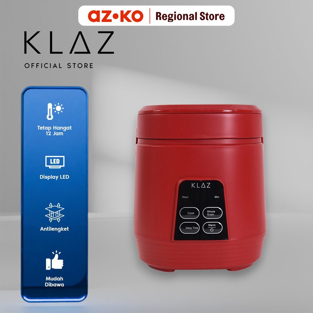 AZKO Klaz 300 ml Rice Cooker Digital Mini Magic Jar Magic Com Penanak Nasi Alat Masak Beras Elektron