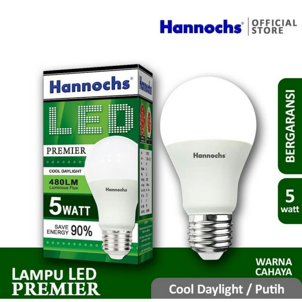 LAMPU LED HANNOCHS 5 Watt Premier