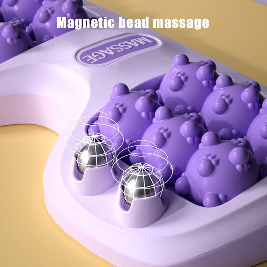 Pijat Kaki Roller Alat Pijat Refleksi Kaki Dengan Bola Bermagnet Pijat Multi Titik Untuk Terapi