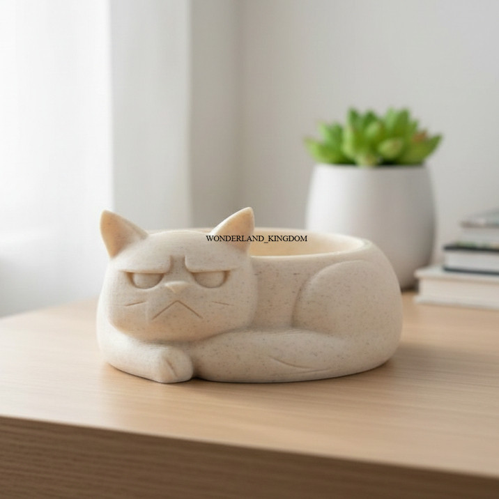 TEMPAT SABUN KUCING LUCU ORGANIZER KUCING MULTIFUNGSI