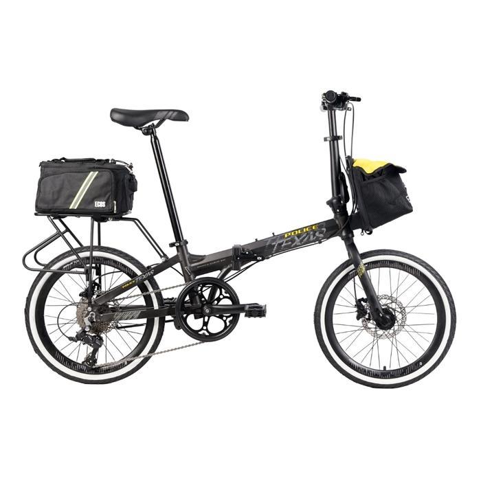 Sepeda Lipat 20 Police Texas New Bike To work