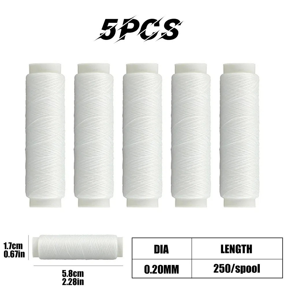 High-strength elastic fishing line 0.2mm 250M  Invisible Fishing Bait Line elastic thread Fishing Li