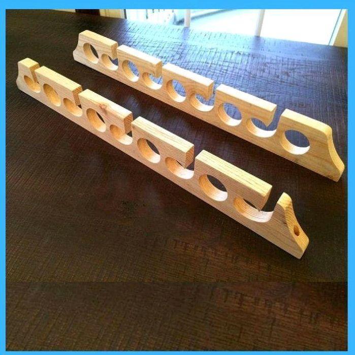 Rak Joran Tegak Kayu / Rak Joran Pancing Dinding Tegak / Rak Joran Kayu / Rak Pancing / Rak kayu / R