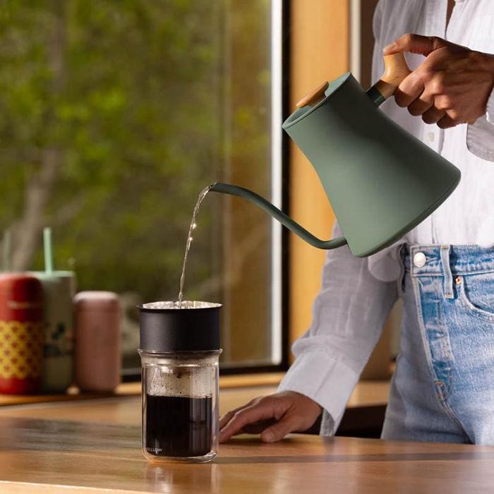 Fellow - Stagg EKG Electric Pour Over Coffee Kettle - Teko Pemanas Air Ketel Elektrik (Smoke Green w