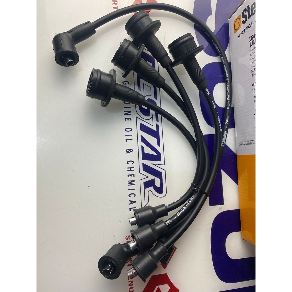 Kabel Busi Toyota Kijang 7K Kapsul Karburator Set Stecker