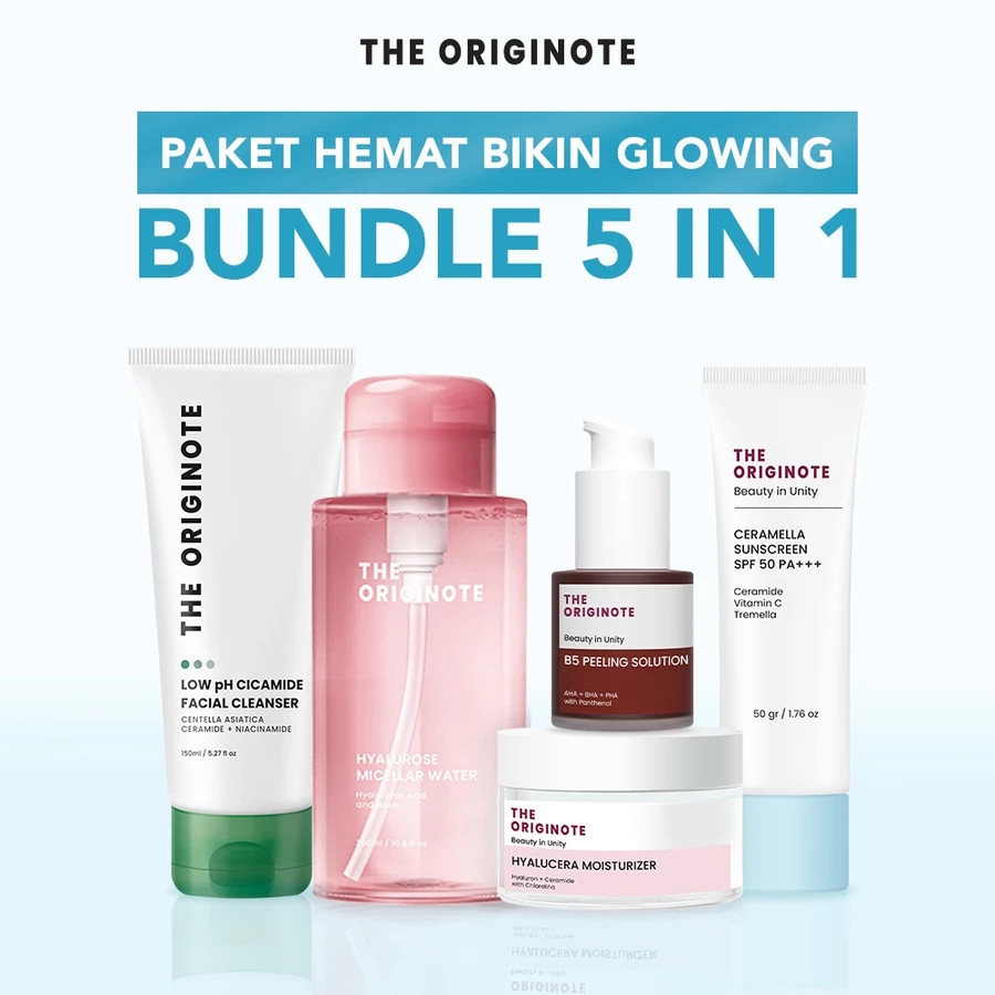 The Originote Paket Skincare SPECIAL BUNDLE | 2in1| 3in1| 4in1 | 5in1 | 7in1| ACNE KIT & GLOWING KIT