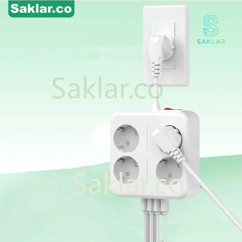Saklar stop kontak usb stop kontak 4 lubang stop kontak serbaguna stop kontak rumah tangga colokan l
