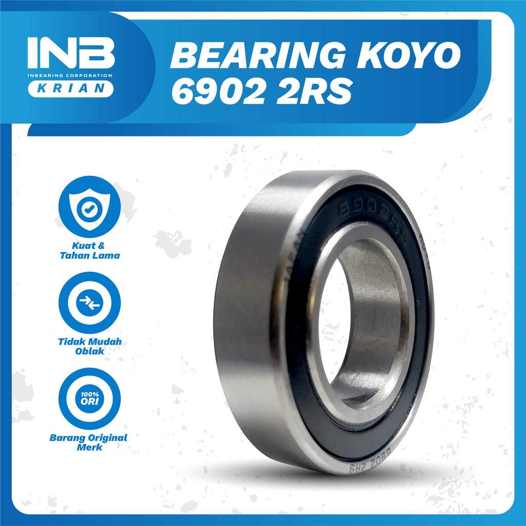 Laker Bearing 6902 2RS KOYO Bearing Pully Beat Pcx Noken As Supra X 125 Original KOYO INB KRIAN