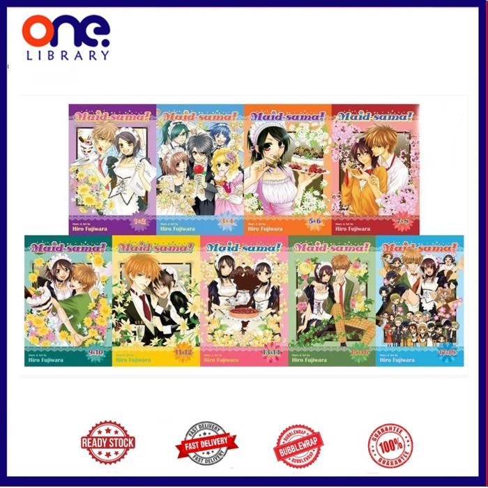 Maid-sama (2-in-1 Edition) (9 book series)