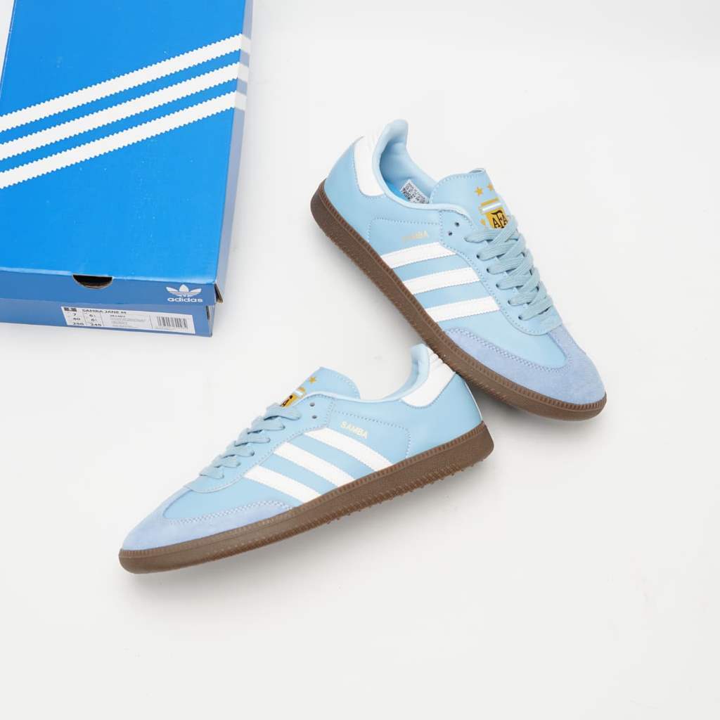 Adidas Samba Team Argentina Blue White Gum