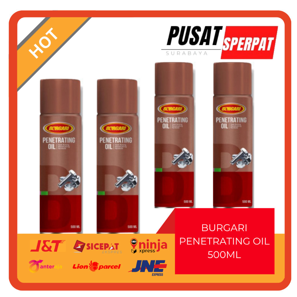 BURGARI - burgari penetrating oil 500ml (harga/pcs)