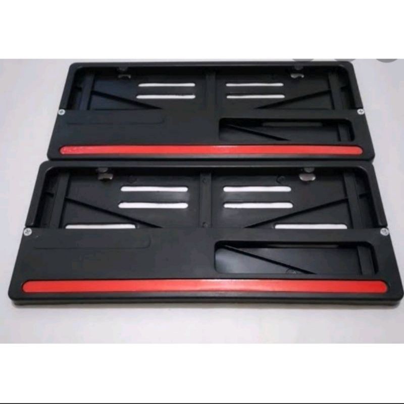 COVER PLAT NOMOR HONDA BINGKAI PLAT HONDA / TEMPAT PLAT DUDUKAN PLAT NOMOR VARIO BEAT MIO SCOPY NMAX