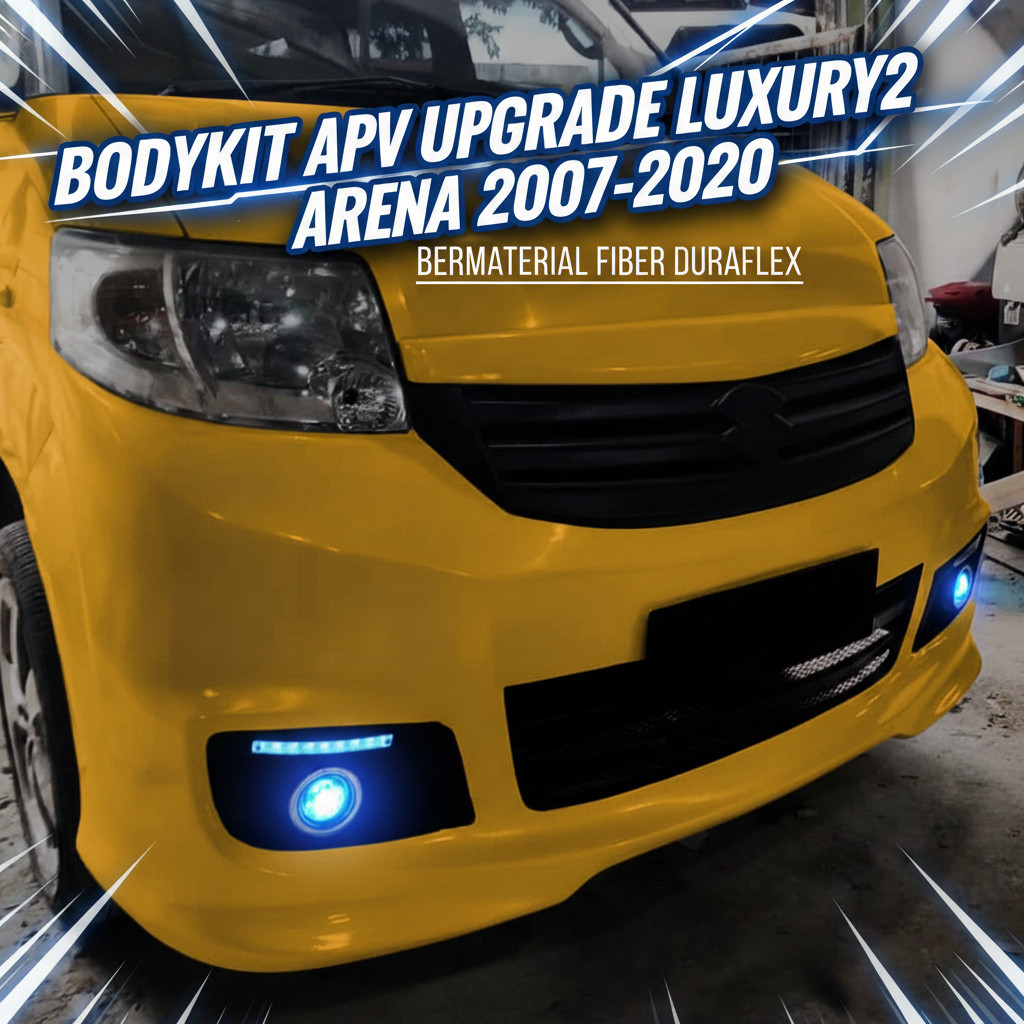 BODYKIT DEPAN APV LUXURY 1 /2 BUMPER /BEMPER SUZUKI APV UPGRADE BODYKIT LUXURY