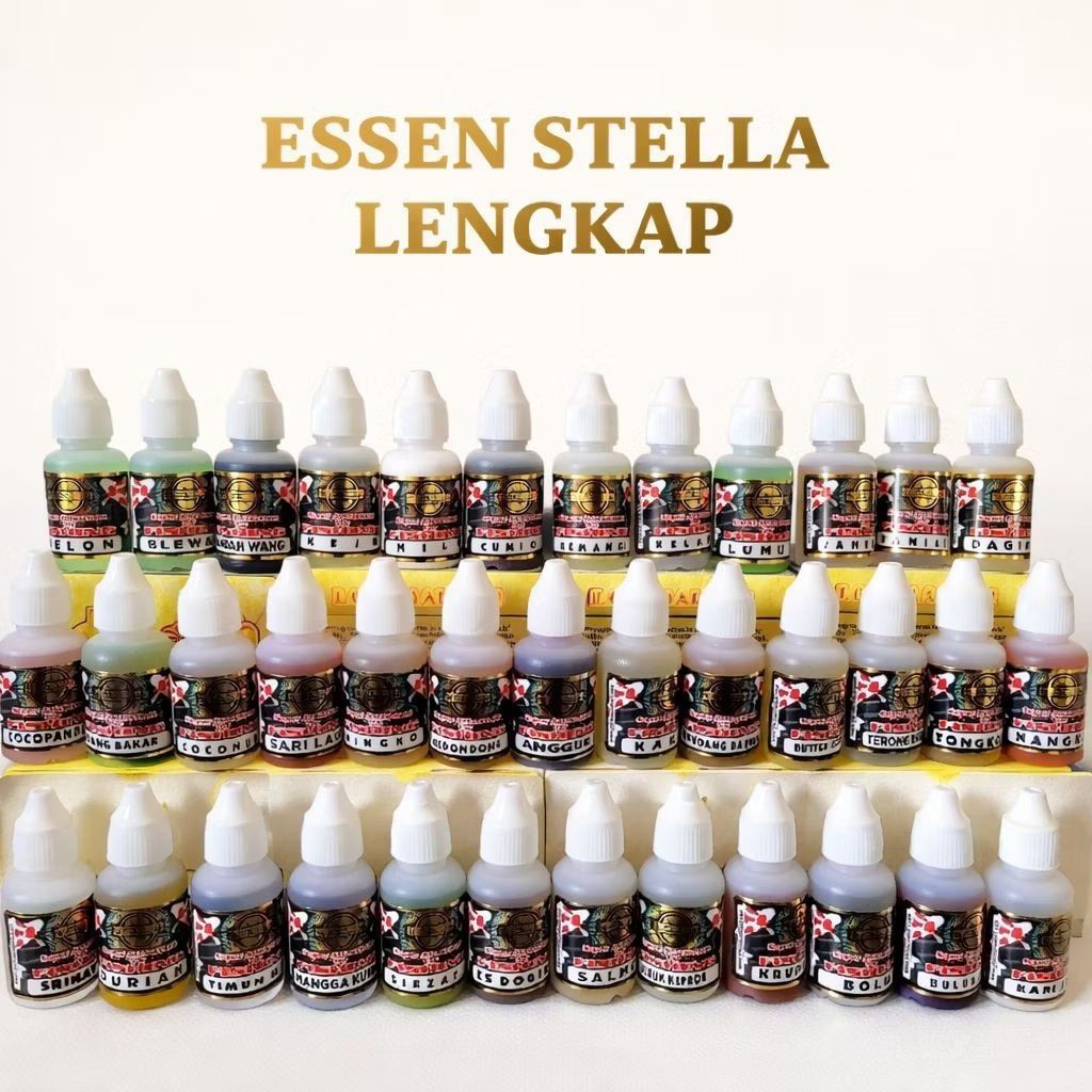 Essen Stella Aroma Terlengkap essen stella, essen ikan