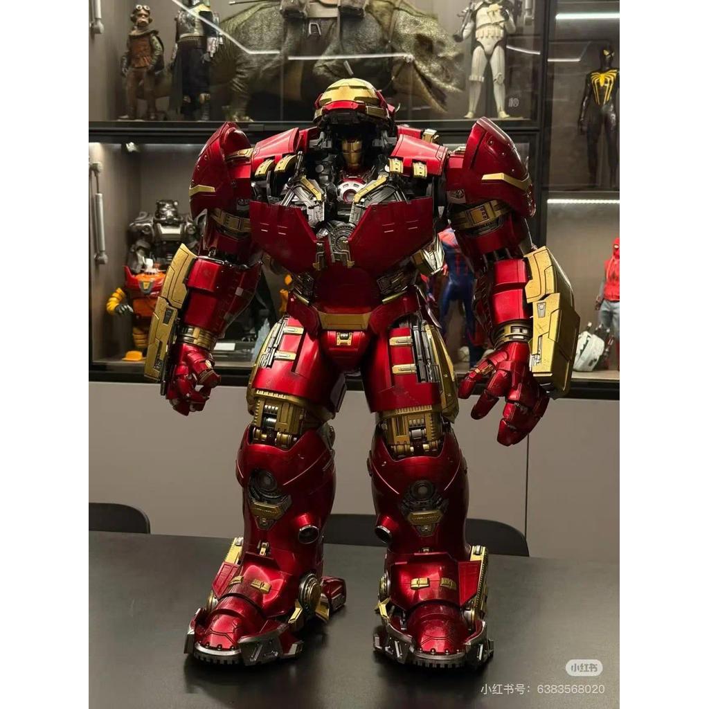 Comicave Marvel The Avengers Iron Man Mk44 Hulkbuster Collection Anime Action Figures Alloy Model To