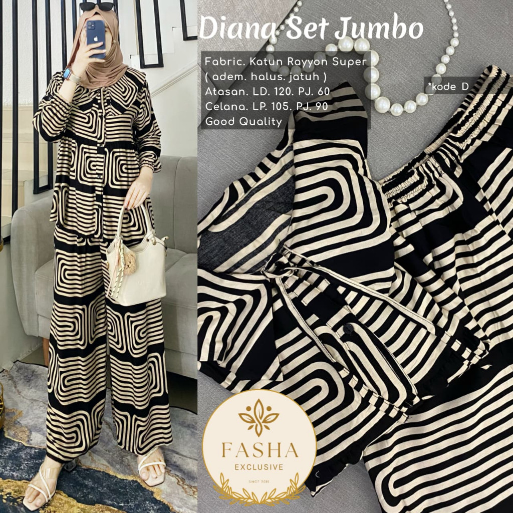 1705   DIANA SET JUMBO by fASHA FASHION   // ONESTUFF