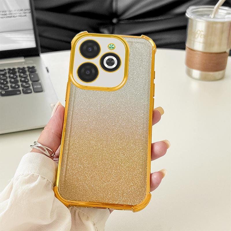 HP Soft Silikon Casing Untuk Tecno Spark 20C Case Untuk Tecno BG7n BG7 Spark20C Casing berkilau Berl