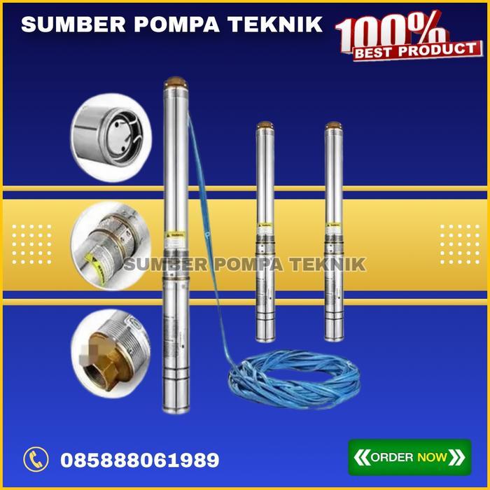 Pompa Satelit 3inch 3/4HP Kabel 1meter Pompa Satelit 3" Nasional MCPUMP