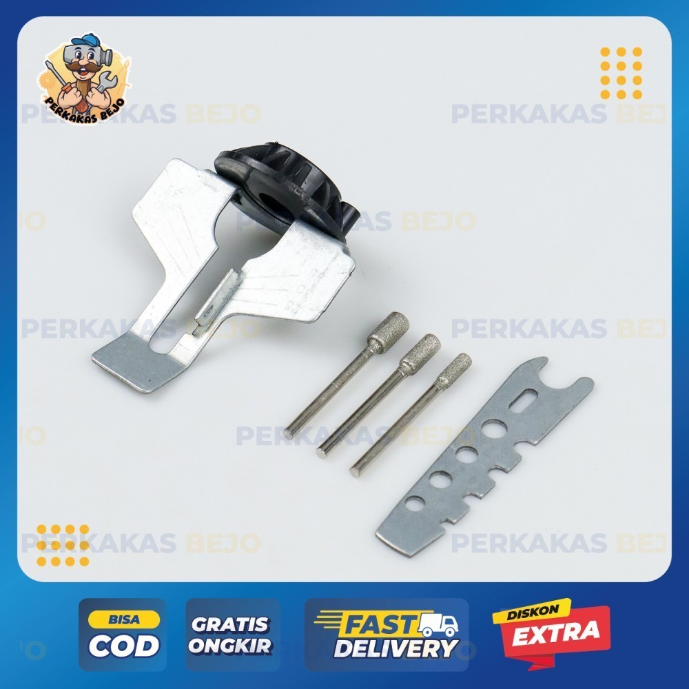 GUIDE ALAT ASAH MATA DIAMOND M17 18MM – Kikir Gergaji Chainsaw Mini Grinder Arbor - Perkakas Bejo