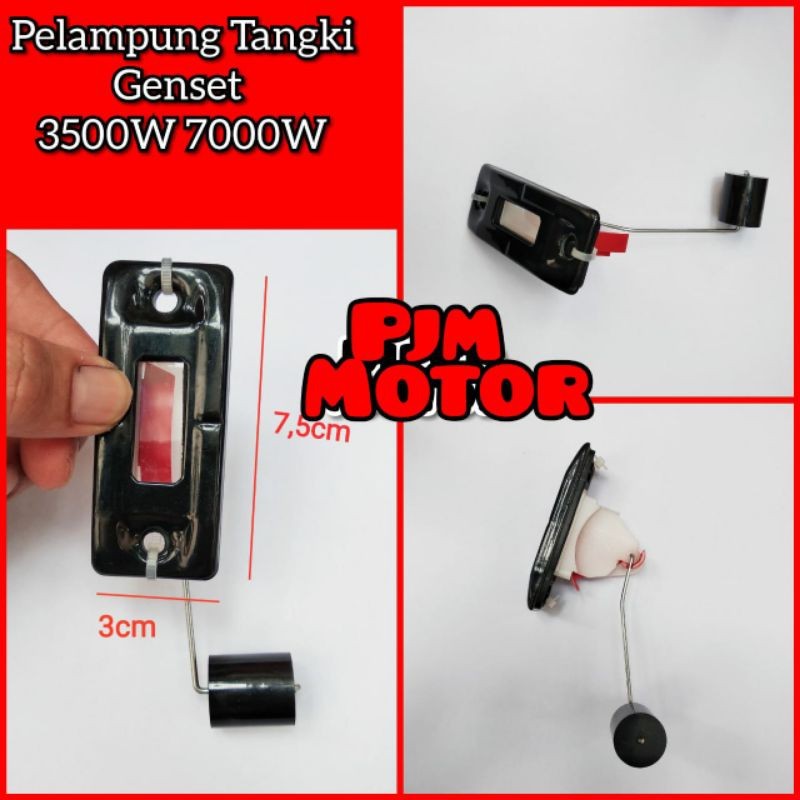 Fuel Gauge Fuel Meter Amper Tangki Minyak Bensin Mesin Genset 2kw 3kw 4kw 5kw 6kw 4tak ec2500