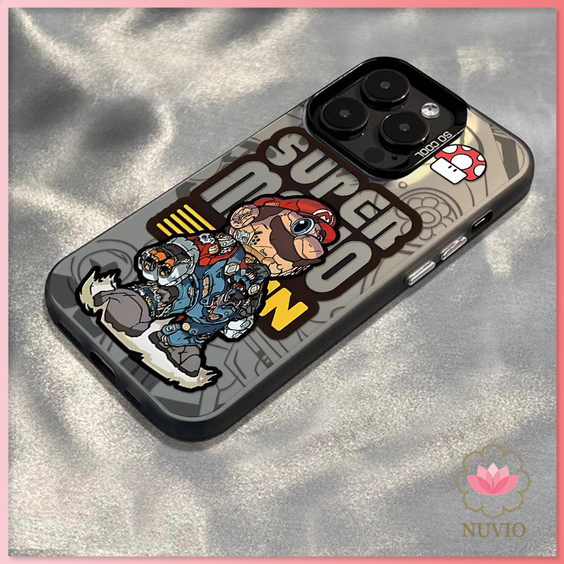 Super mario Rasa mesin dan teknologi lucu case iPhone seri Kompatibel untuk VIVO Y04 VIVO Y29 4G Viv