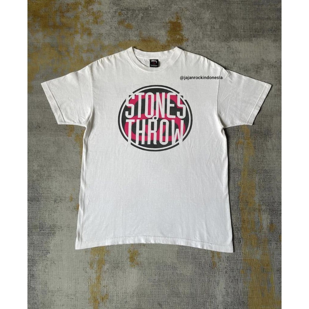 New 12.12 KAOS ST*SSY SRONES THROW Kaos pria brended