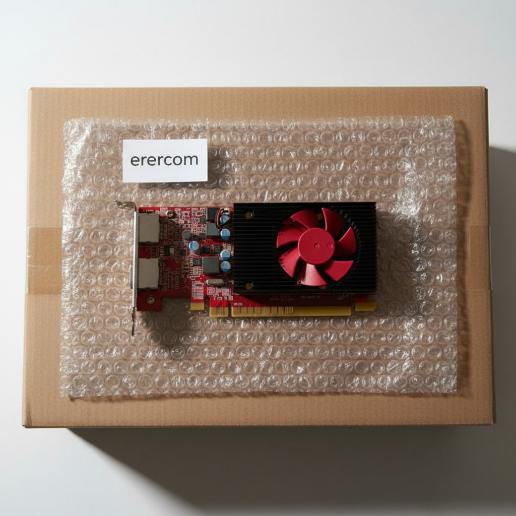 Vga Card PC AMD Radeon R7 200 Series 2 GB 64 Bit DDR5 Profil Pc PC Mini 2 Port Display Port Support 