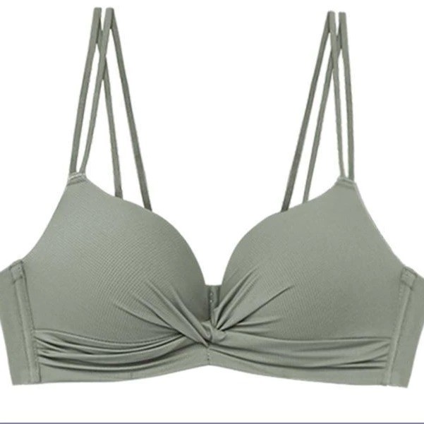 [ZEZE] BH009 BH Seamless deep v cross women bra 002656