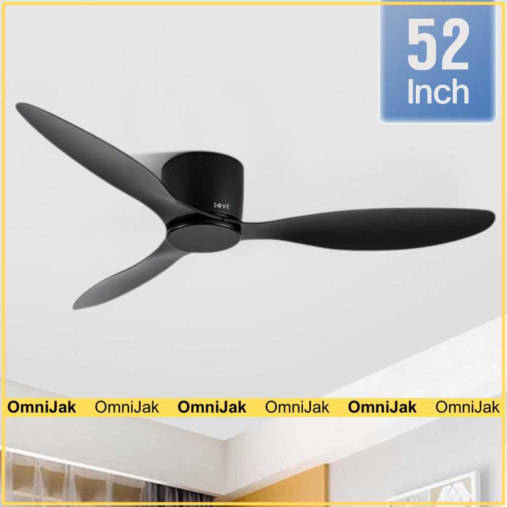 SOVE Kipas Angin Gantung Plafon Ceiling Fan 52 Inch - FS2007