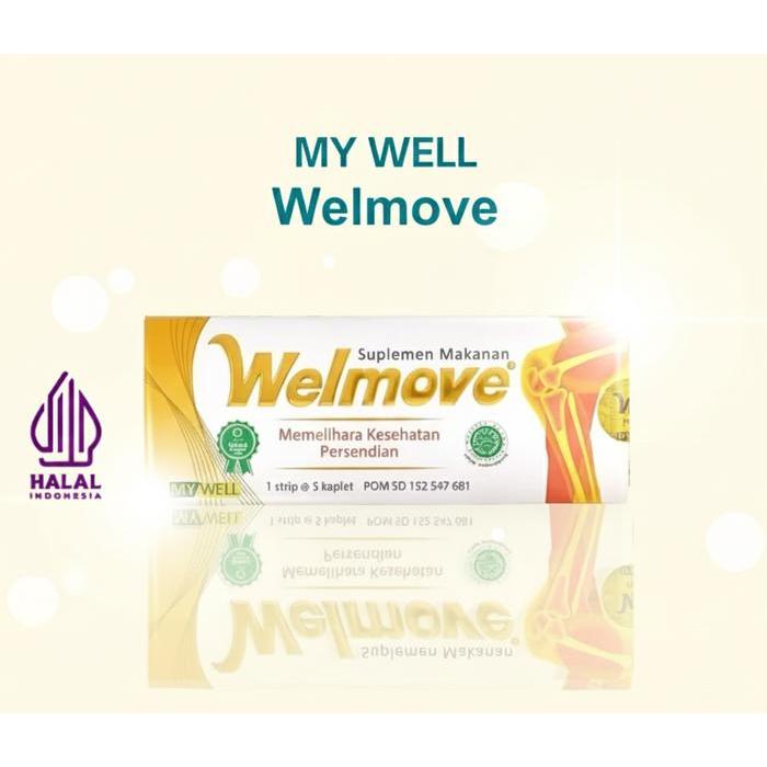 Welmove Wellmove 
suplemen Vitamin untuk kesehatan Sendi Tulang