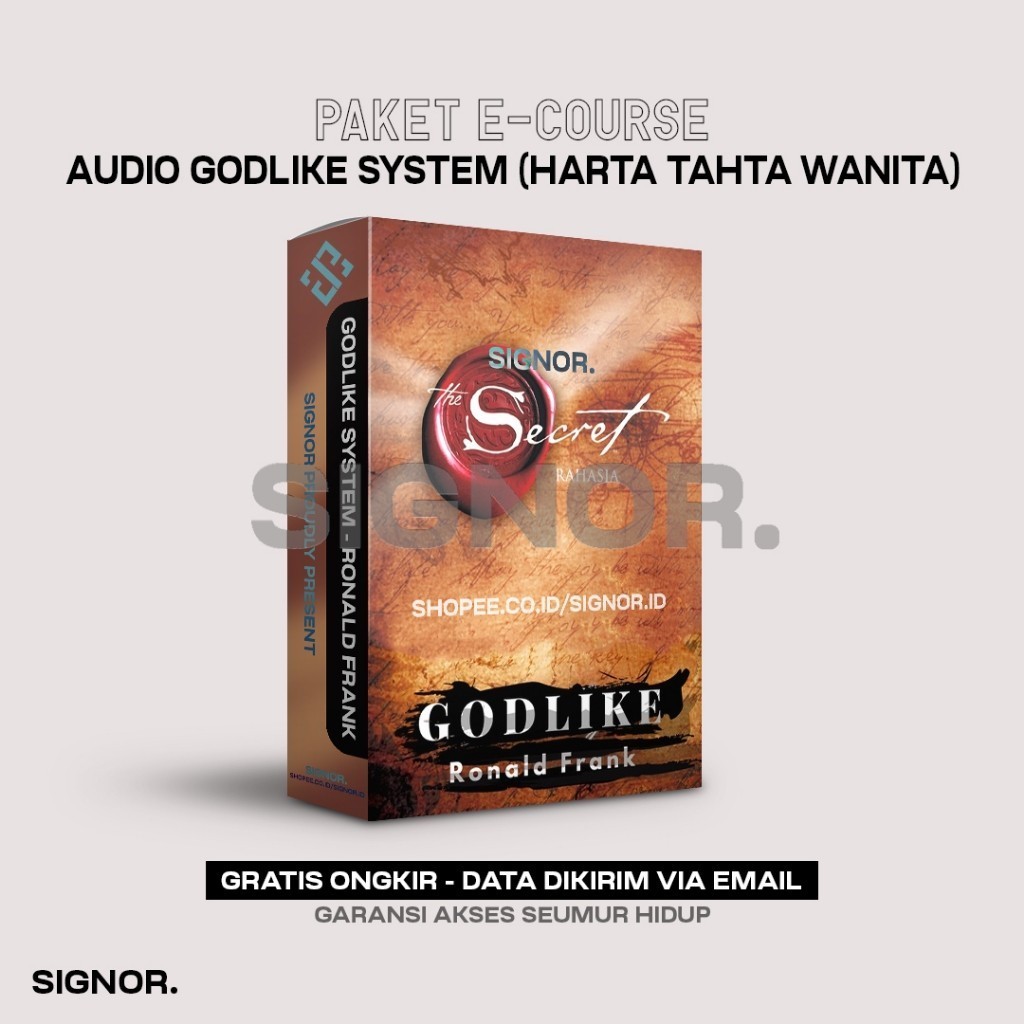 [K337] Kelas Godlike System (Rahasia SEPERTI GODL) - Ronald Frank