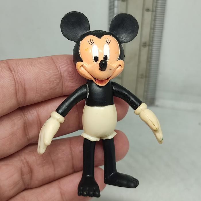 Mini Figure 3' Disney Minnie Mouse Dress Up Figure Only Original Mainan Anak PrideToy