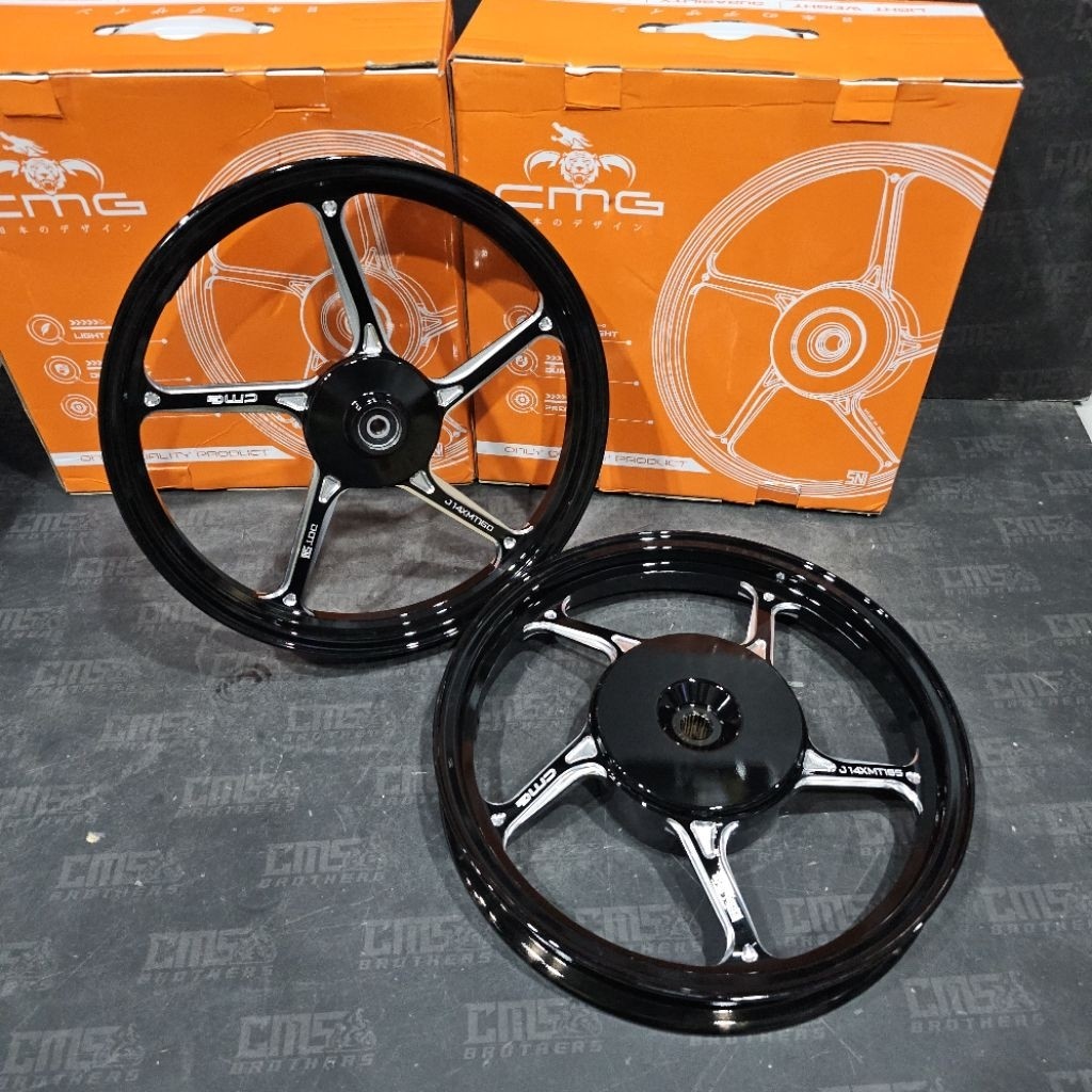 Velg CMG Enkei CNC Ring 14 Honda Vario 125 150 Beat Scoopy 110 Original