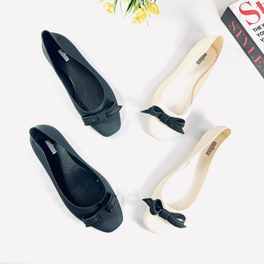 Sepatu Flat Wanita Pita KZR Melissa 33637-2