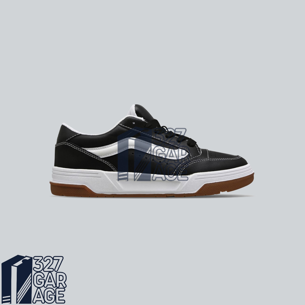 Sepatu Sneakers Vans HYLANE CHUNKY TRAINERS BLACK WHITE GUM SOLE  Original Authentic BNIB Unisex