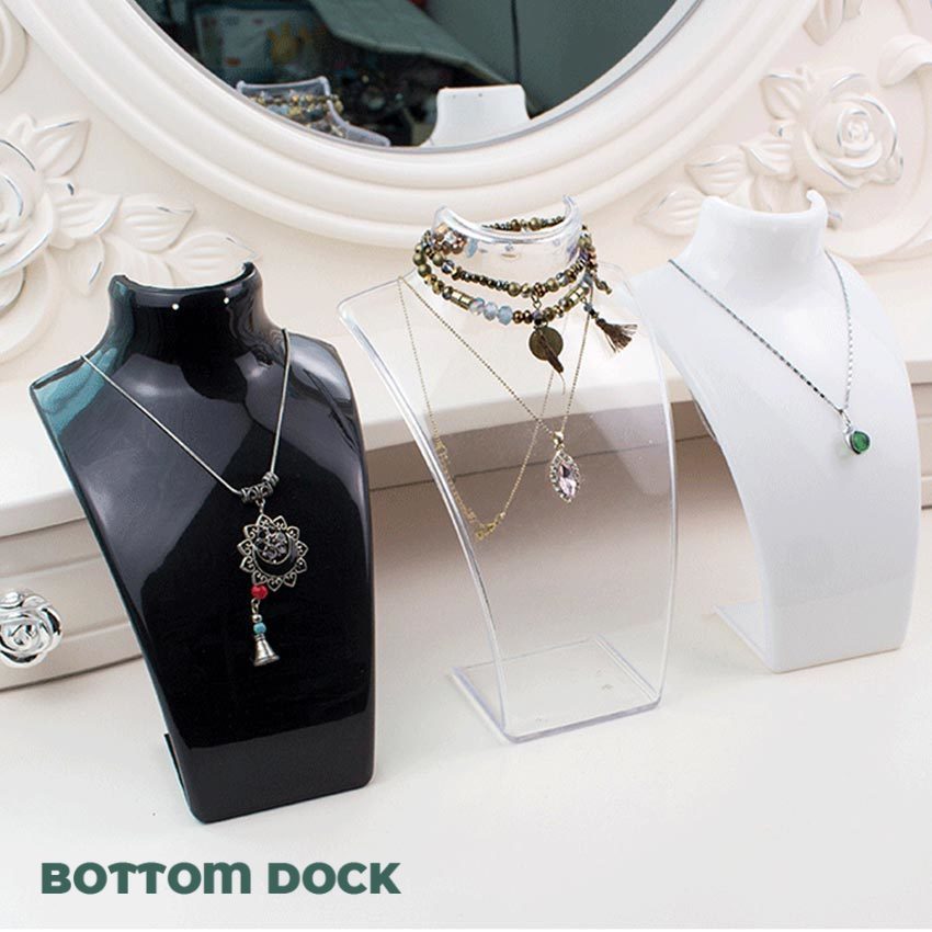 Patung Akrilik Display Patung Display Leher Display Kalung Pajangan Kalung Display Pajangan Display