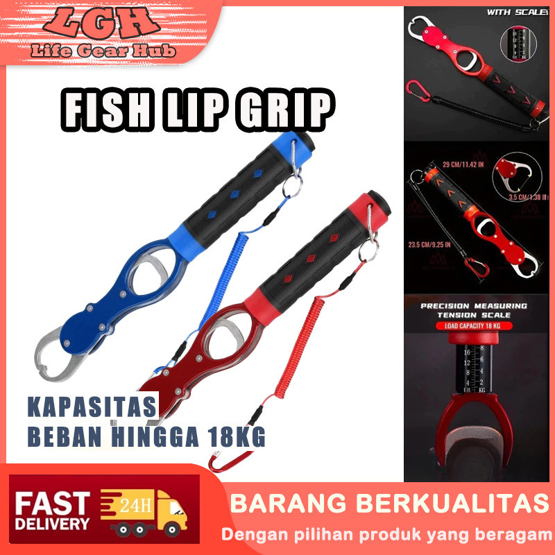 Tang Pancing Fish Lip Grip Penjepit Mulut Ikan Tang Pancing Ikan Grip Stainless Steel Memancing Di L