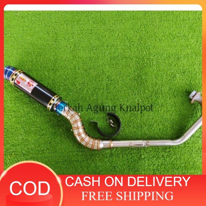 Rl Red RACING EXHAUST OPENLEO FOR Y15ZR LC135 Y15