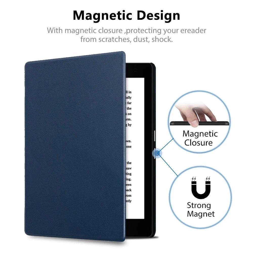 Case for Kobo Aura Etion 2 6'' 2016, Magnetic Cover for Kobo Aura Etion 2 N236 Ereader Funda Capa Au