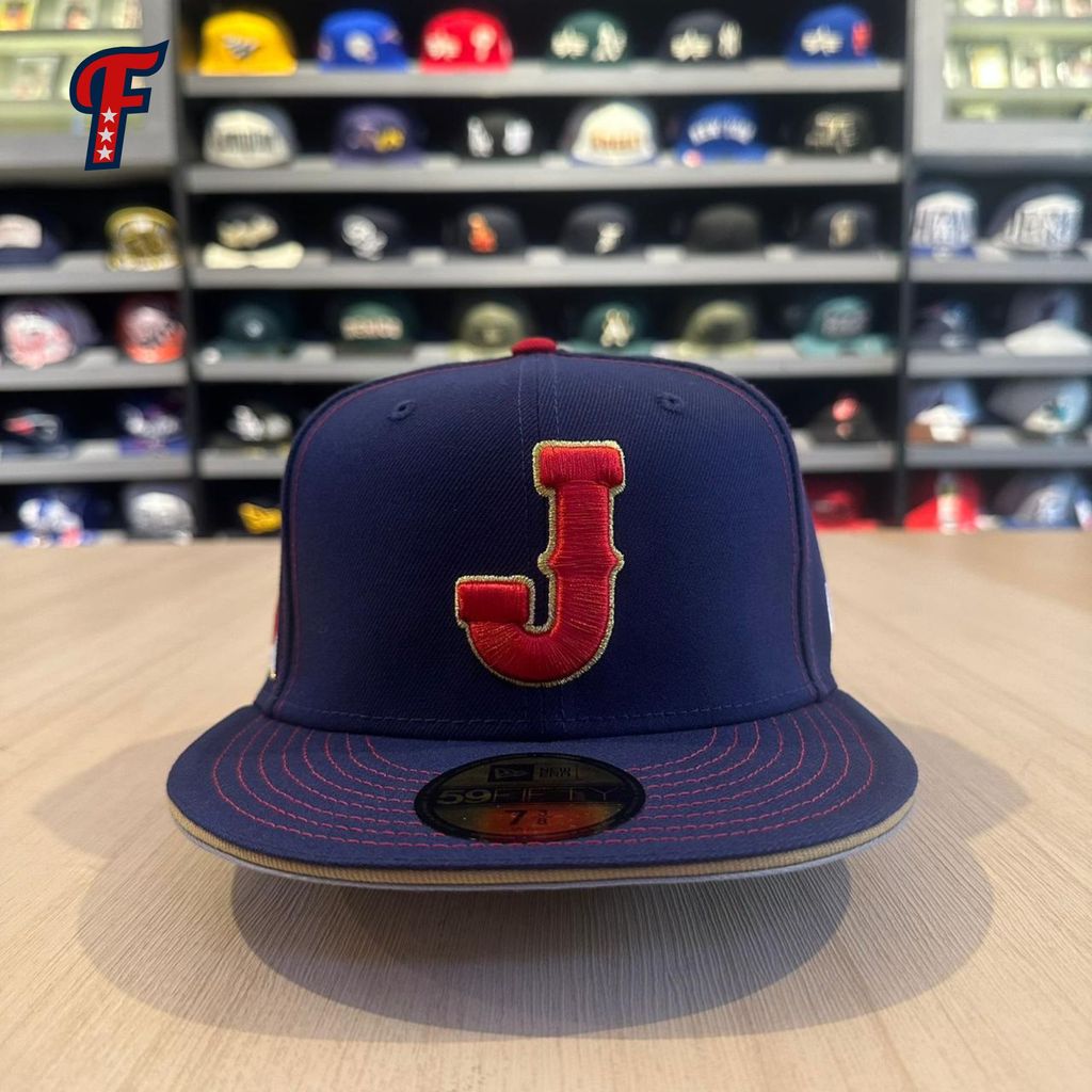 Topi New Era Japan Flag Baseball Navy 59FIFTY Fitted Hat Original