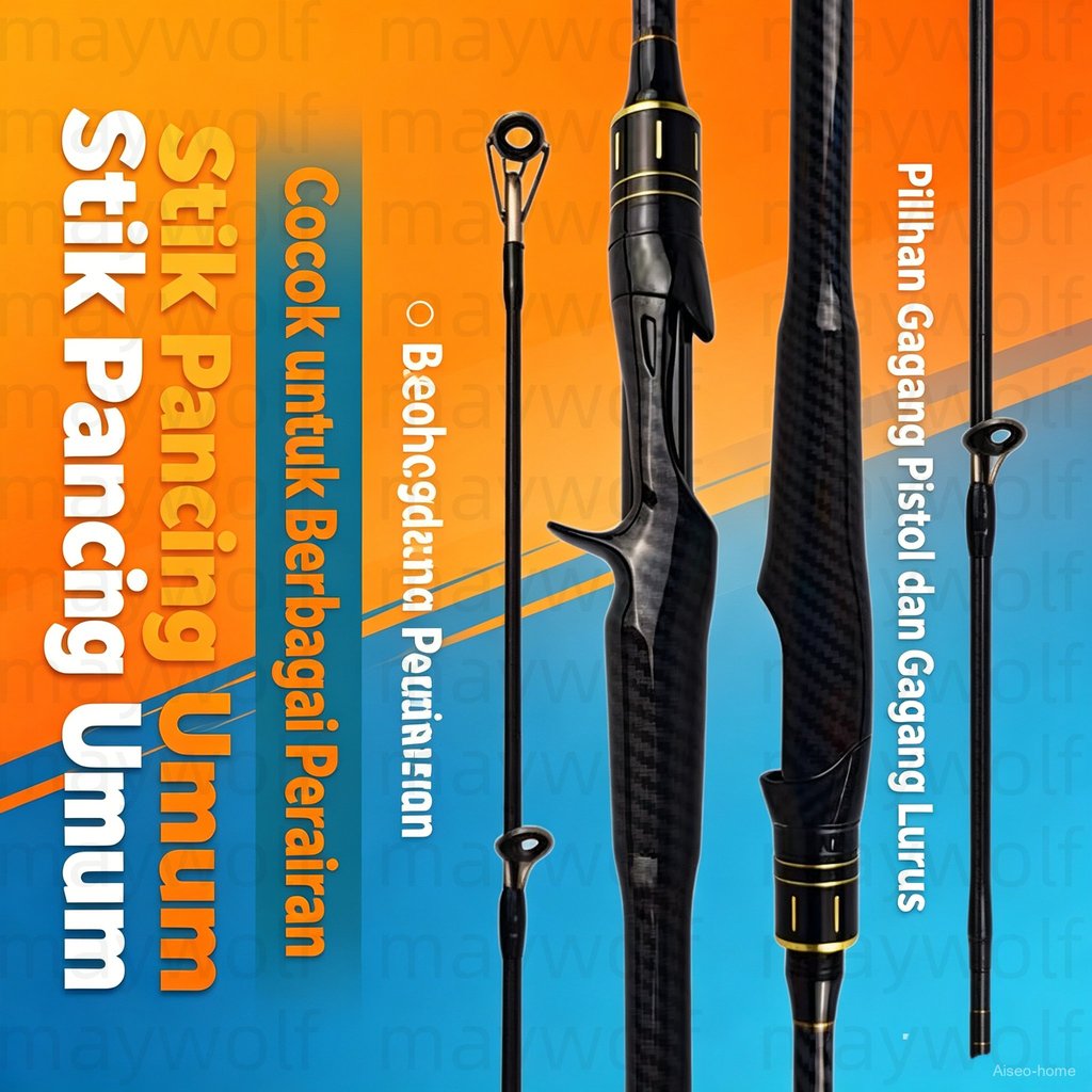 Joran UL carbon 1.8M/2.1M lentur 3-6Lbs carbon padat/Joran ultralight UL 3-6lb fiber kuat max 5kg up
