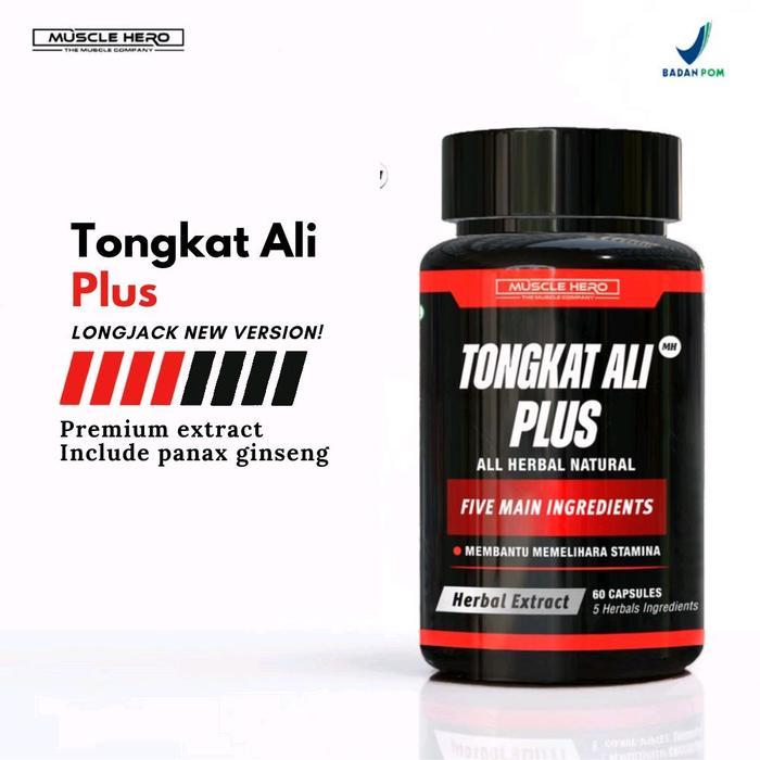 Tongkat Ali - 500 Mg 100 Kapsul Original - Tongkat Ali Plus