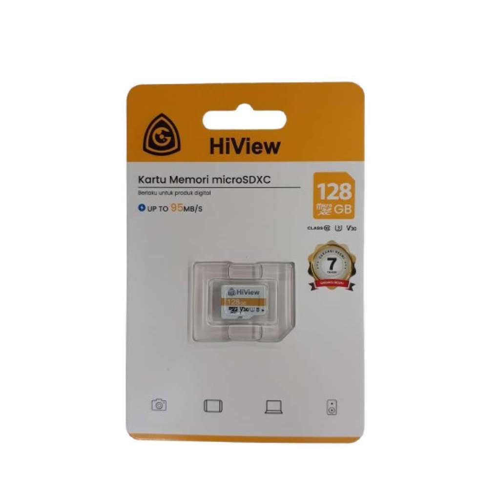 Memory MicroSD HIVIEW C10 SDXC 128GB