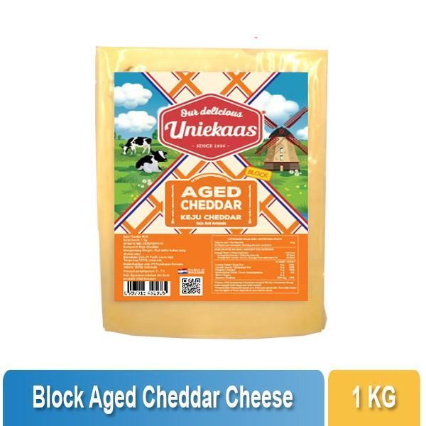 UNIEKAAS -Keju Import Uniekaas 1KG Premium — Cocok Baking & Masak | Edam Gouda Cheddar-  Professiona