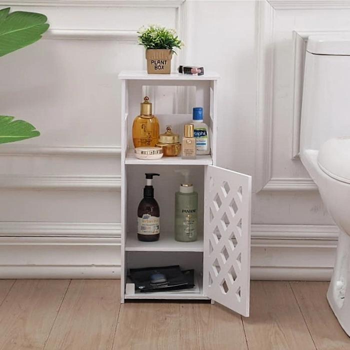 Rak buku side desk table portable Meja kayu samping kasur tempat tidur