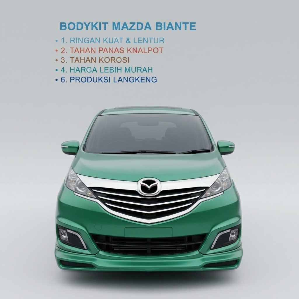 Bodykit mazda biante body kit mazda biante kenstyle