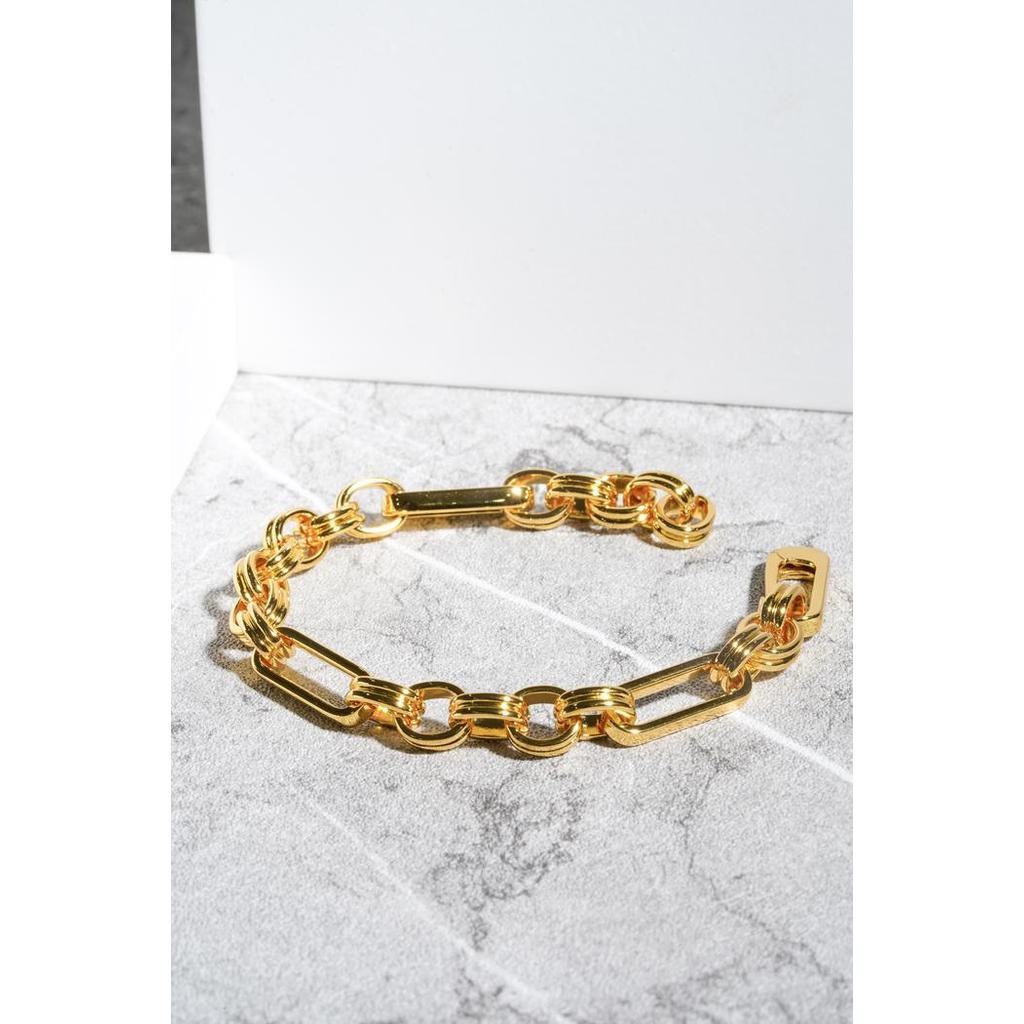 Dear Me - Michael Bracelet (Bronze with 18K Gold Plating) Gelang - Gold