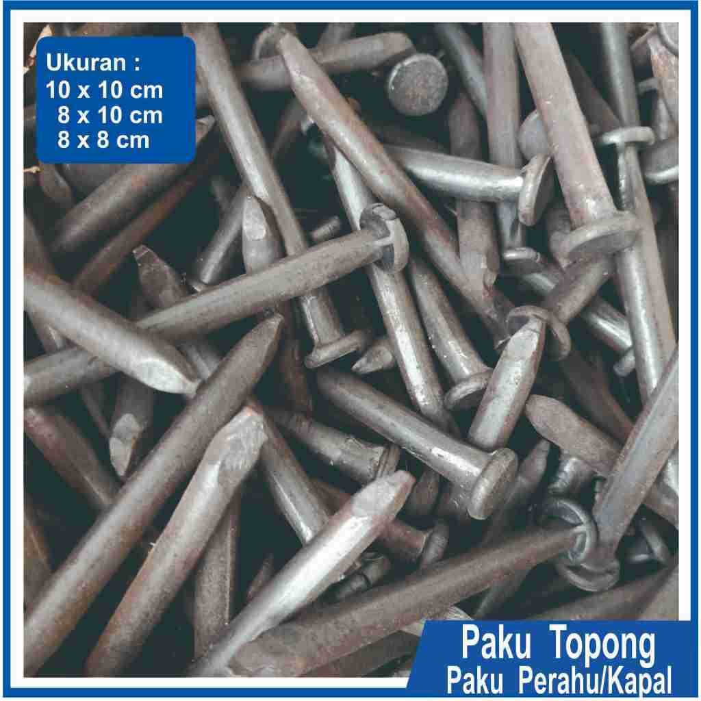 (1 KG) Paku Topong Paku Perahu Paku Kapal