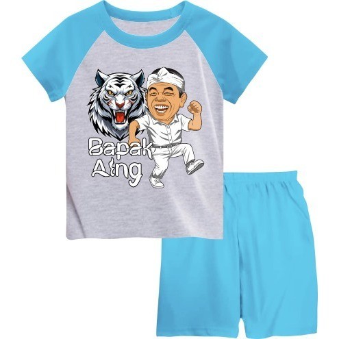 JOJOkids_STORE77// BAJU SETELAN/ SETELAN KIMONO ANAK CEW/COW/GAMBAR  BAPAK AING  BAHAN TC SOFT SABLO